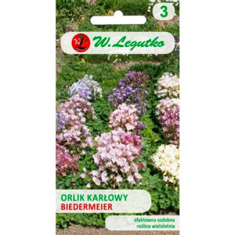 Аквилегия (Кандилка) Biedermeier ниска, смес Legutko изображение 9