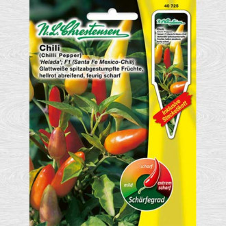 Ardei iute Helada F1 (Santa Fe Mexico-Chili) imagine 7