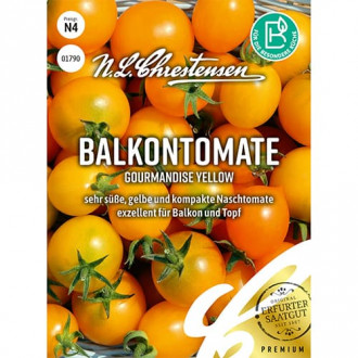 Балконски домат Gourmandise Yellow изображение 11