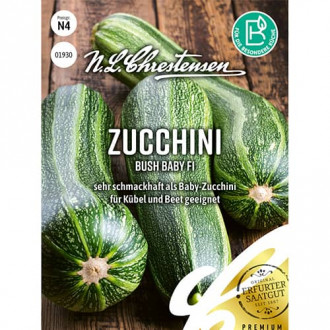 Dovlecel zucchini Bush Baby F1 imagine 5