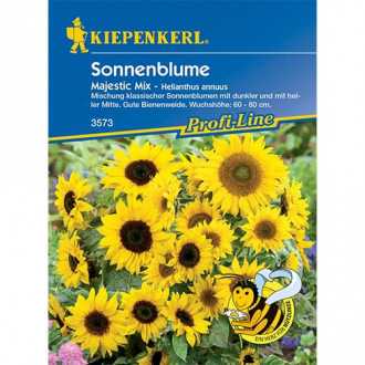 Floarea soarelui decorativă Majestic, mix multicolor imagine 9