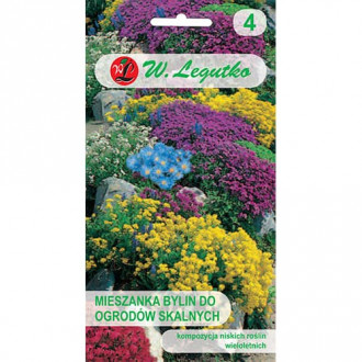 Flori perene pentru stâncării, mix multicolor imagine 7