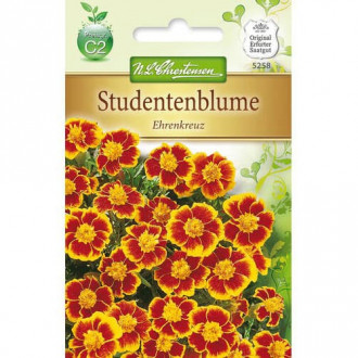 Тагетес нисък Ehrenkreuz изображение 5