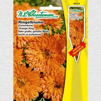 Gălbenele Orange King imagine 13