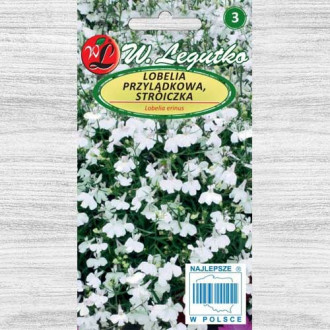 Lobelia curgătoare albă imagine 10