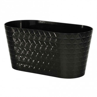 Mască de ghiveci pentru orhidee Diamond Petit, negru, 23 cm imagine 11