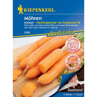 Morcovi Mokum, semințe pe bandă imagine 2