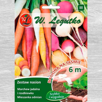 Morcovi multicolori, amestec de soiuri imagine 1