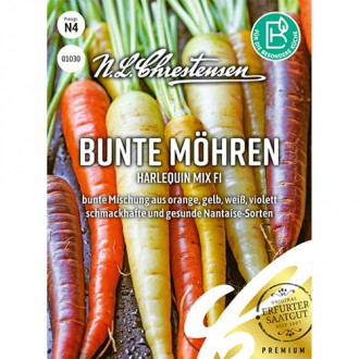 Морков цветен Harlequin Mix F1 изображение 15