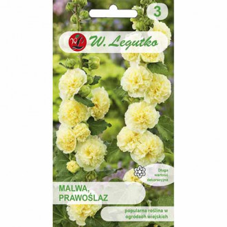 Nalbă de grădină Marshmallow, galbenă imagine 12