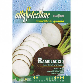 Ridiche neagră Nero Tondo D'Inverno imagine 1