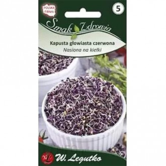 Семена за кълнове - червено зеле изображение 14