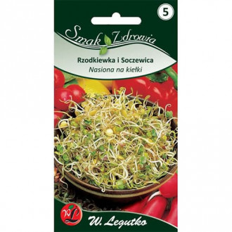 Семена за кълнове - репички и леща изображение 1