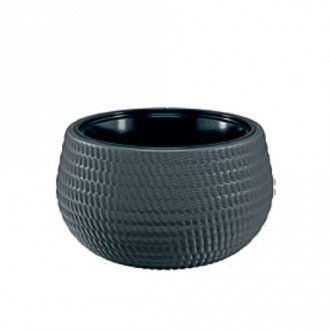 Set de mască și ghiveci Lina Ball, antracit, 32 cm imagine 8