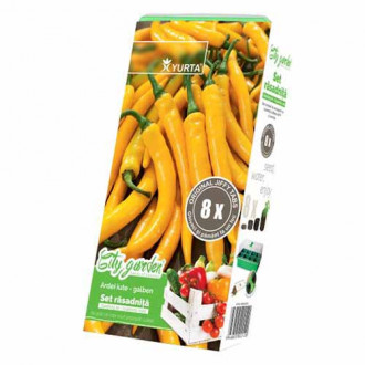 Set răsadniță medie și Ardei iute galben imagine 18