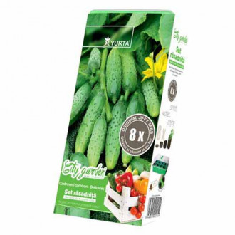 Set răsadniță medie și Castraveți cornichon Delicates imagine 2