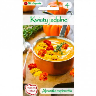 Тагетес ядливи цветове, смес Legutko изображение 10