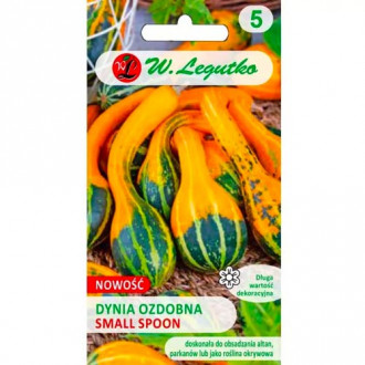 Тиква декоративна Small Spoon Legutko изображение 10