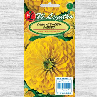 Zinnia (Cârciumăreasă) Canary Bird Legutko imagine 2