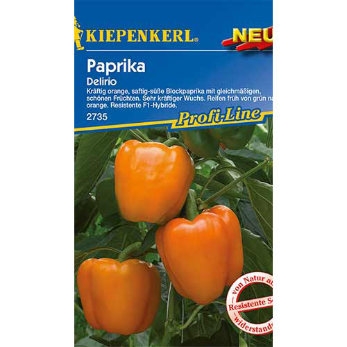 Ardei gras Delirio F1 Kiepenkerl imagine 1 articol 86387