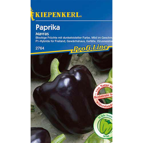 Ardei gras Mavras F1 Kiepenkerl imagine 1 articol 86389