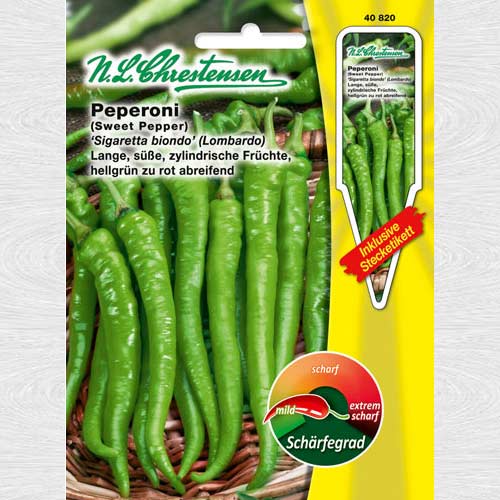 Ardei lung Sigaretta Biondo - Lombardo imagine 1 articol 69141