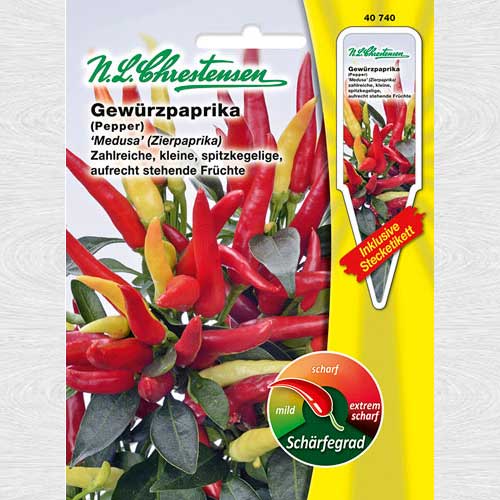 Ardei ornamental Medusa imagine 1 articol 69144