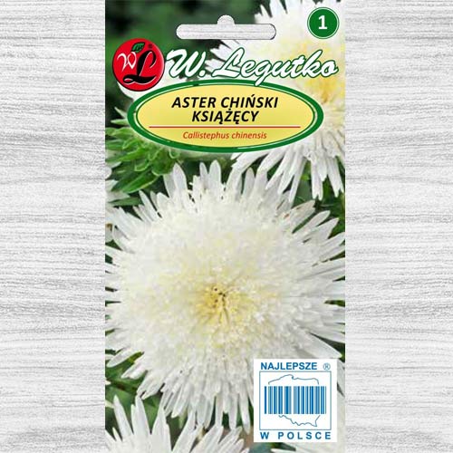 Aster chiński książęcy biały Legutko interface.image 1 interface.art 78512
