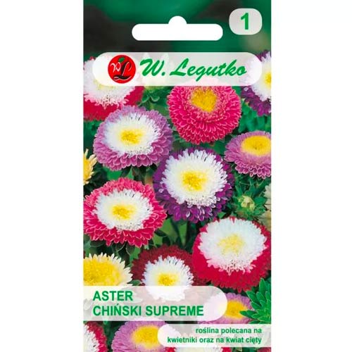 Aster chiński pomponowy Supreme, mix interface.image 1 interface.art 86817