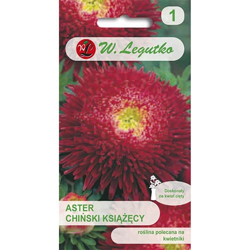 Астра китайска, червен принц изображение 1 артикул 78516