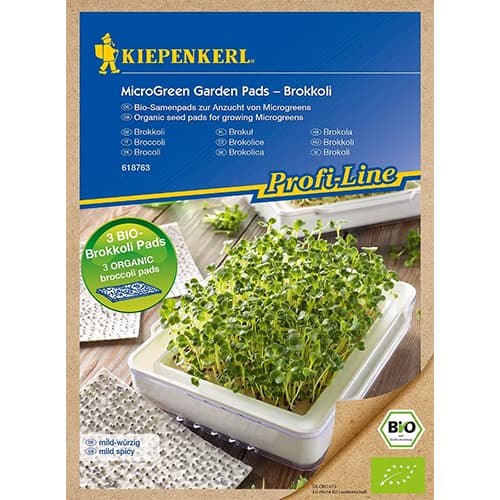 Броколи BIO Microgreen Pads, семенна подложка изображение 1 артикул 87768