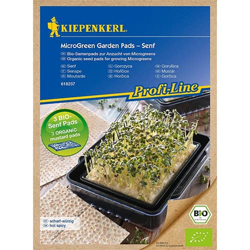 Бял синап BIO Microgreen Pads, семенна подложка изображение 1 артикул 87774