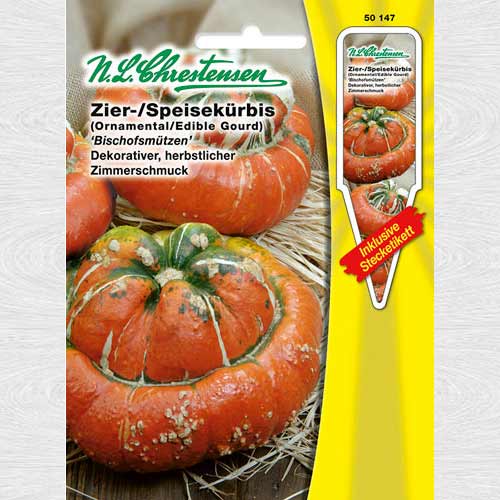 Dovlecel ornamental Bishop's hat imagine 1 articol 69282