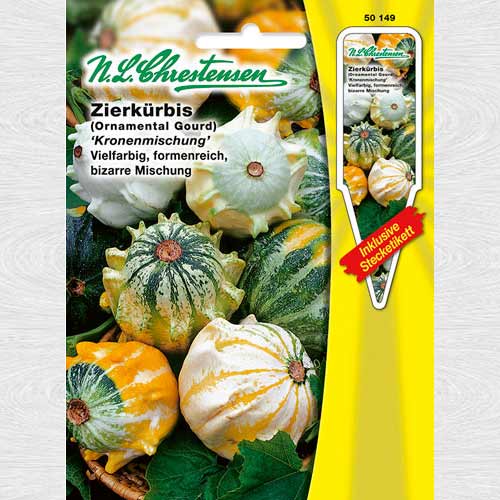 Dovlecel ornamental Crown Mix imagine 1 articol 69284