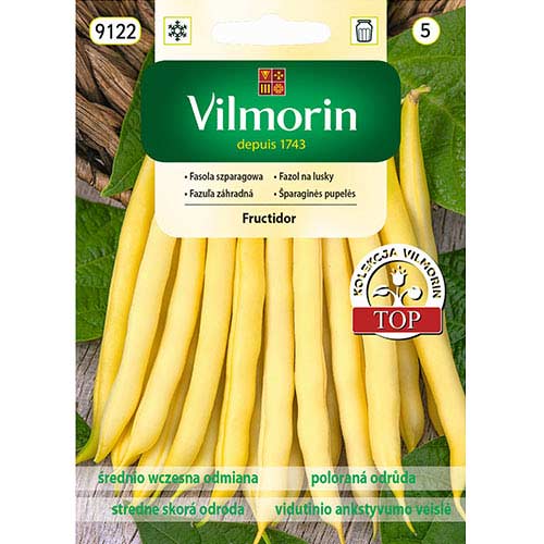 Fasola szparagowa żółta karłowa Fructidor Vilmorin interface.image 1 interface.art 77713