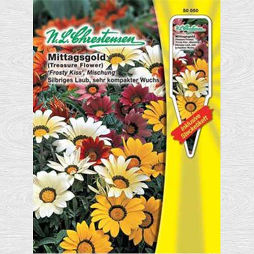 Gazania (Floarea comoară) Kiss, mix multicolor imagine 1 articol 69305