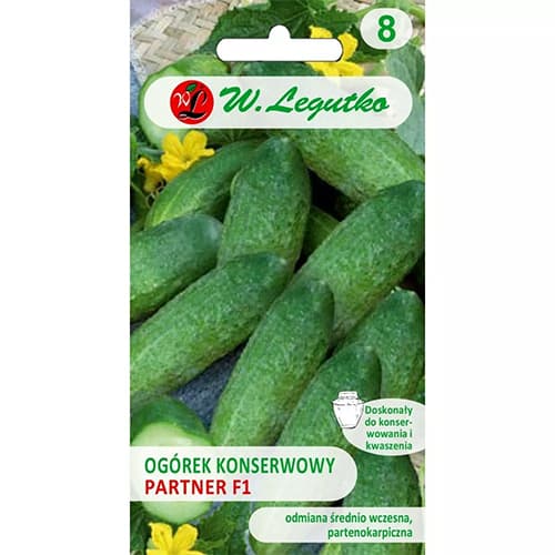 Краставица partenokarpiczny Partner F1 изображение 1 артикул 78490