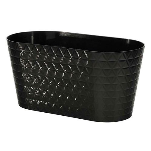 Mască de ghiveci pentru orhidee Diamond Petit, negru, 23 cm imagine 1 articol 87396