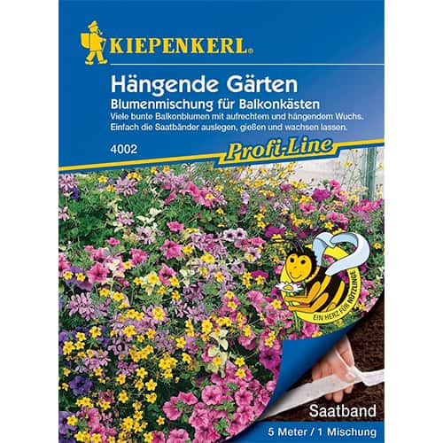 Mieszanka ozdobna nasiona na tasmie Hangende Garten, mix kolorow interface.image 1 interface.art 87742