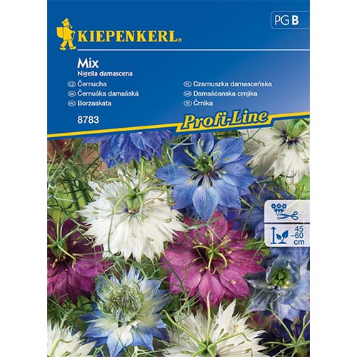 Negrilică (Nigella damascena) mix multicolor imagine 1 articol 96563