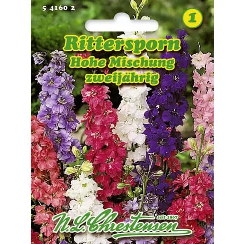 Nemțișor (Delphinium) gigant, mix multicolor imagine 1 articol 96414