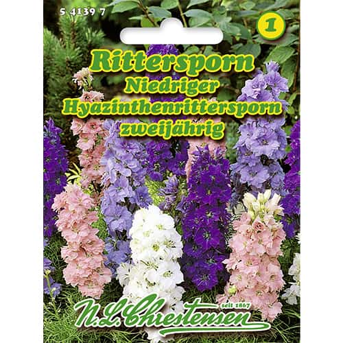 Делфиниум нисък, смес Chrestensen изображение 1 артикул 86144