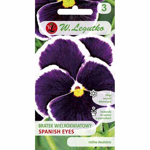 Panseluțe cu flori mari Gemmi, typ Spanish Eyes imagine 1 articol 96734