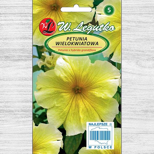 Petunie grandiflora galbenă imagine 1 articol 78636