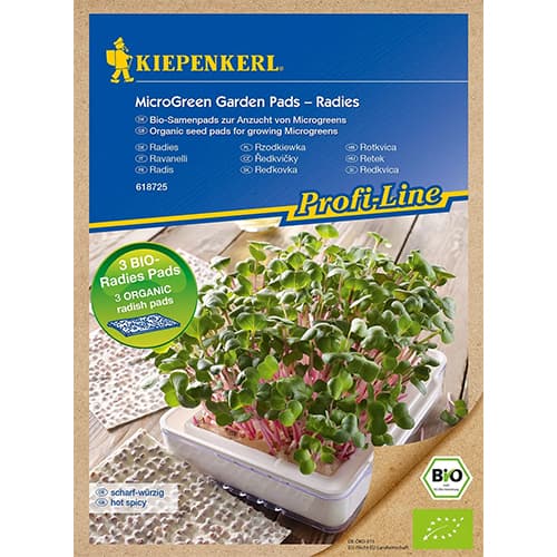 Ряпа BIO Microgreen Pads, семенна подложка изображение 1 артикул 87771