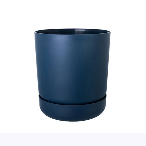 Set de ghiveci și farfurie Satina, antracit, 17 cm imagine 1 articol 87401