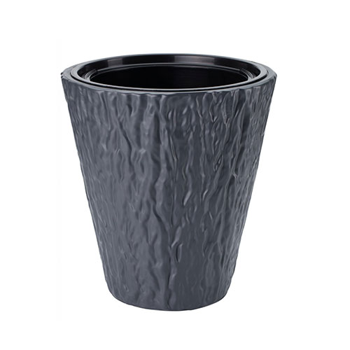 Set de mască și ghiveci Kora, antracit, 30 cm imagine 1 articol 87371