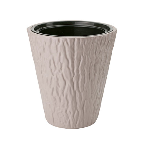 Set de mască și ghiveci Kora, gri taupe, 30 cm imagine 1 articol 87372