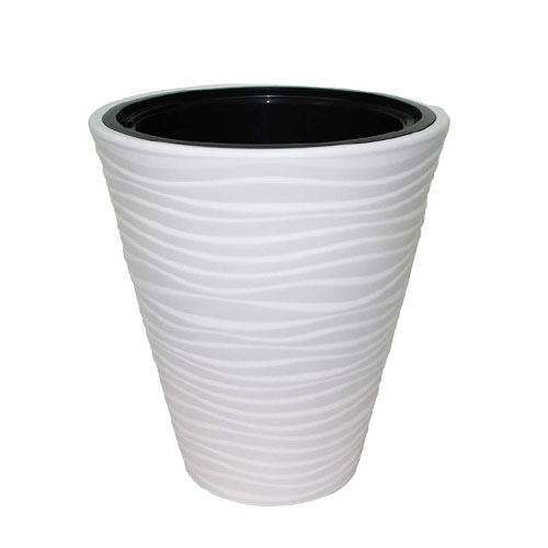 Set de mască și ghiveci Sahara Dunes, alb, 30 cm imagine 1 articol 87373