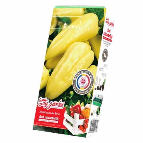 Set răsadniță medie cu soiuri românești Ardei gras De Siria imagine 1 articol 96292